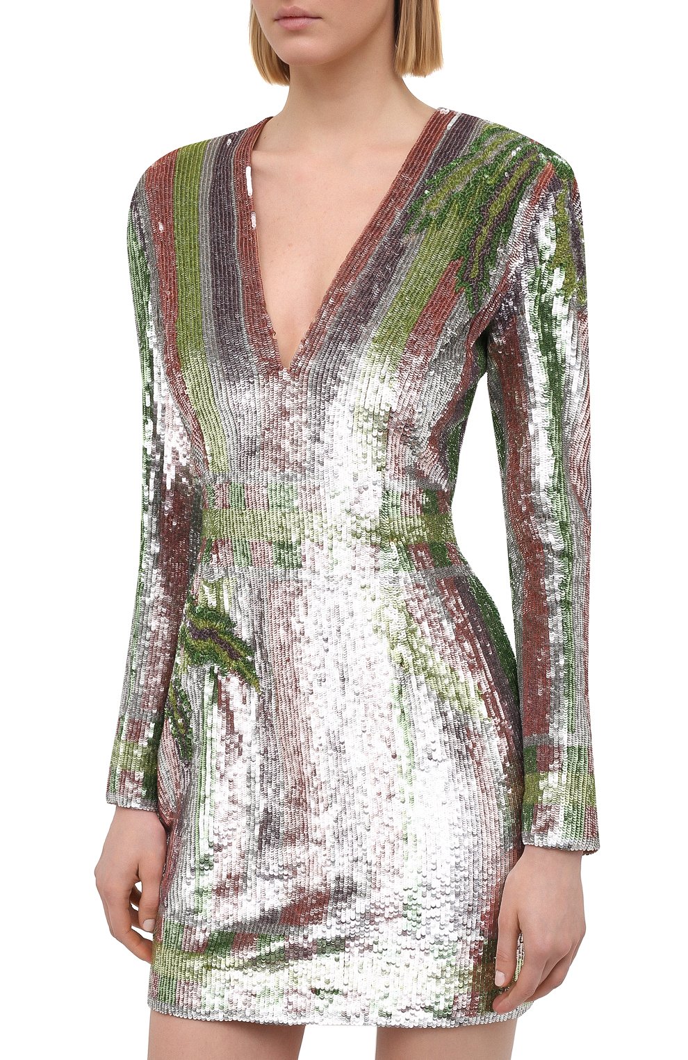 Платье с пайетками BALMAIN, арт. VF16261/P065, фото 3