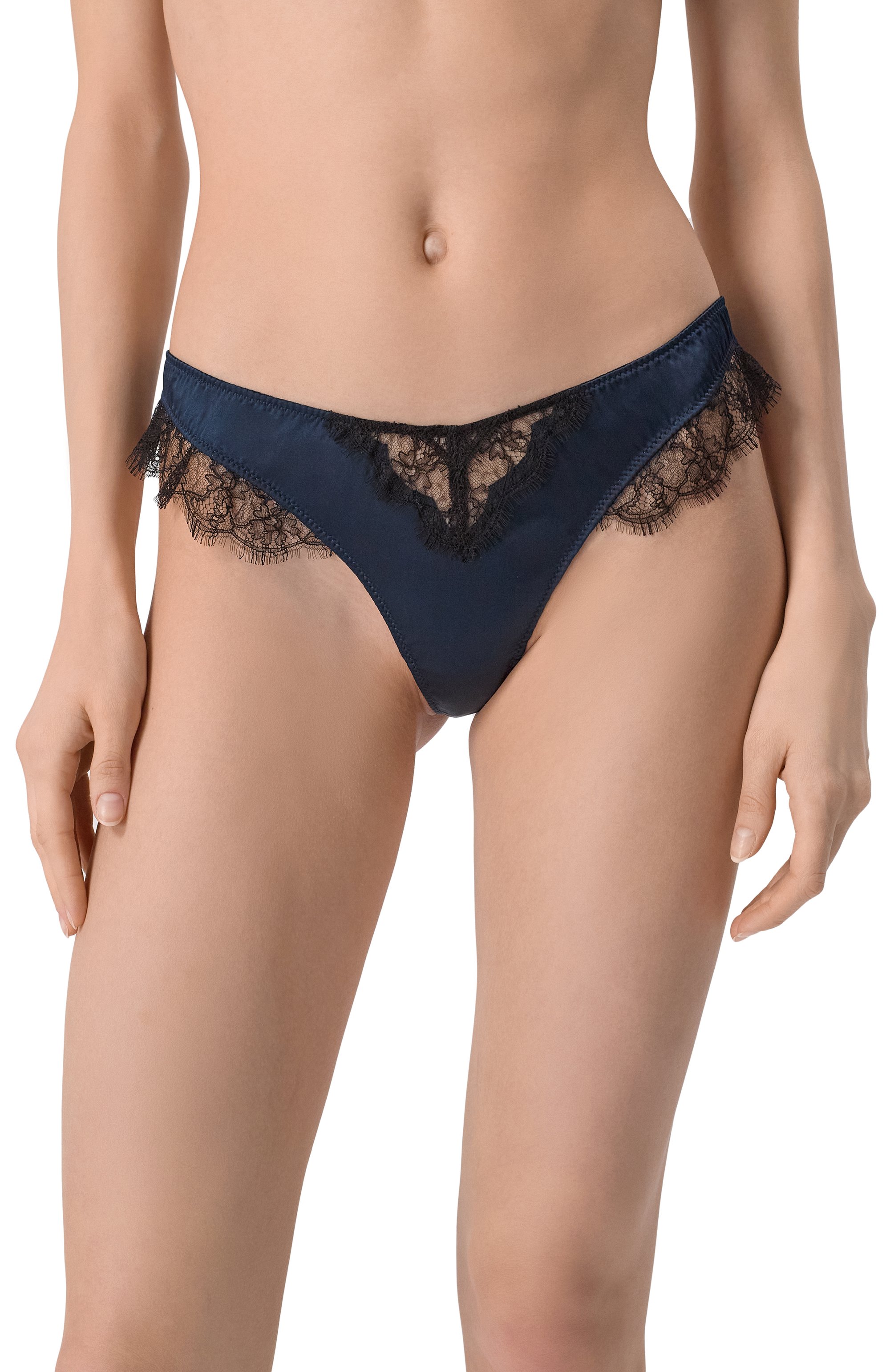 Шелковые трусы-стринги KIKI DE MONTPARNASSE, арт. PN167, фото 2