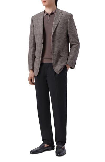 Хлопковое поло ANDREA CAMPAGNA, арт. M5426-8052, фото 2