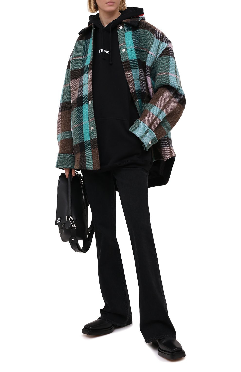 Хлопковое худи VETEMENTS, арт. UE51TR550B 1601/W, фото 2