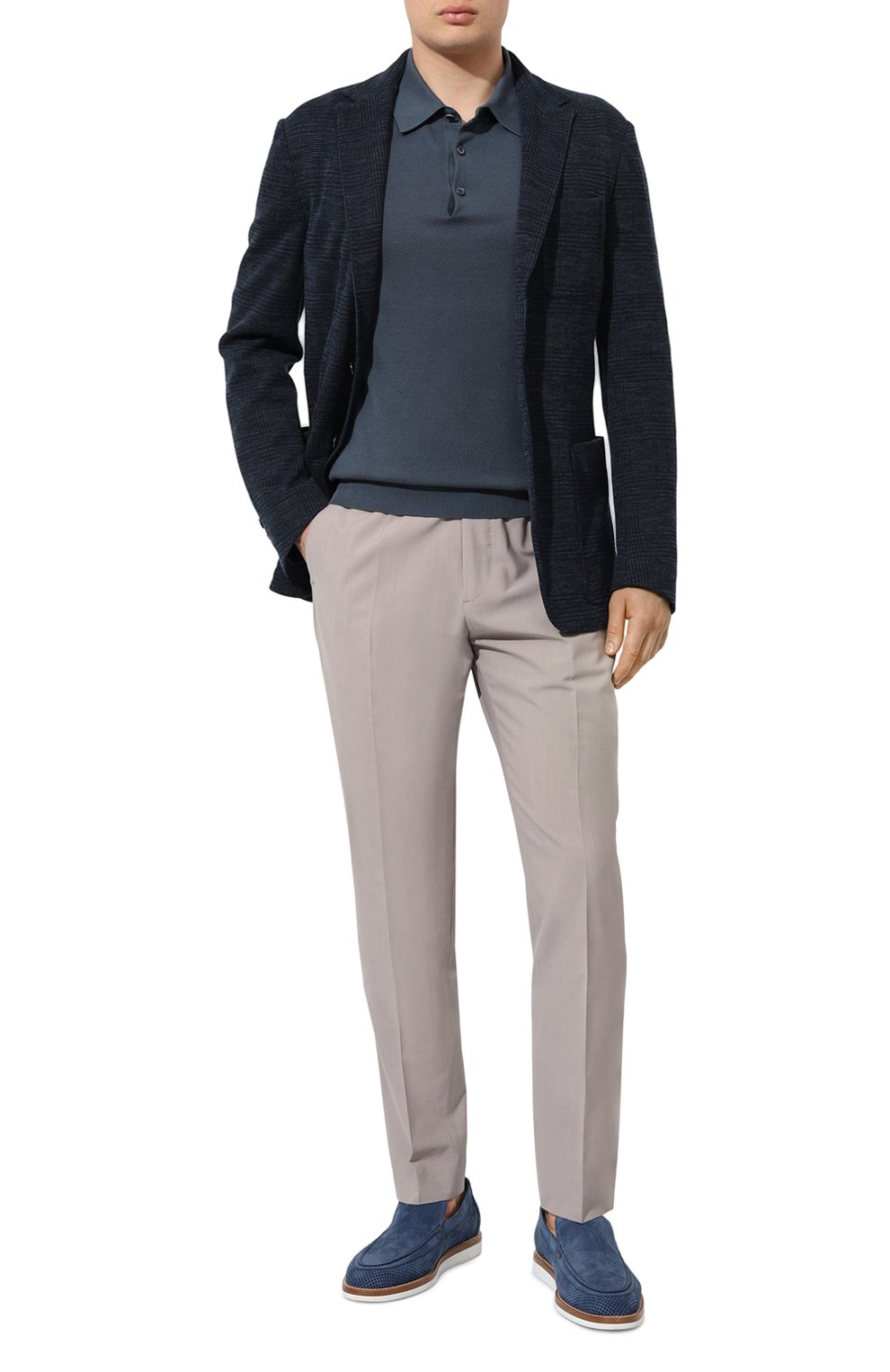 Хлопковое поло BRIONI, арт. UMR200/P0K15, фото 2