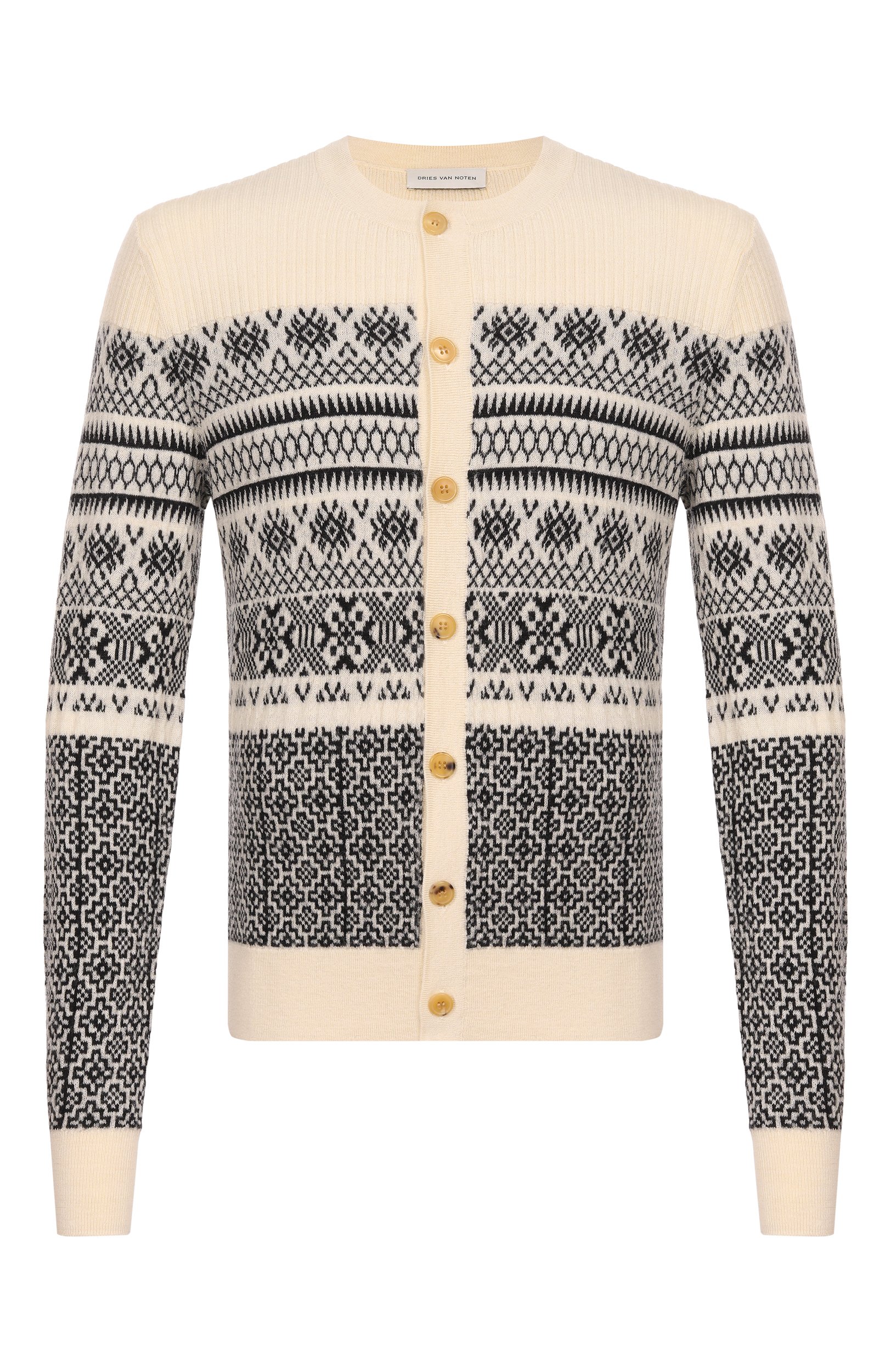 Кардиган из шерсти и хлопка DRIES VAN NOTEN, арт. 021216/4746, фото 1