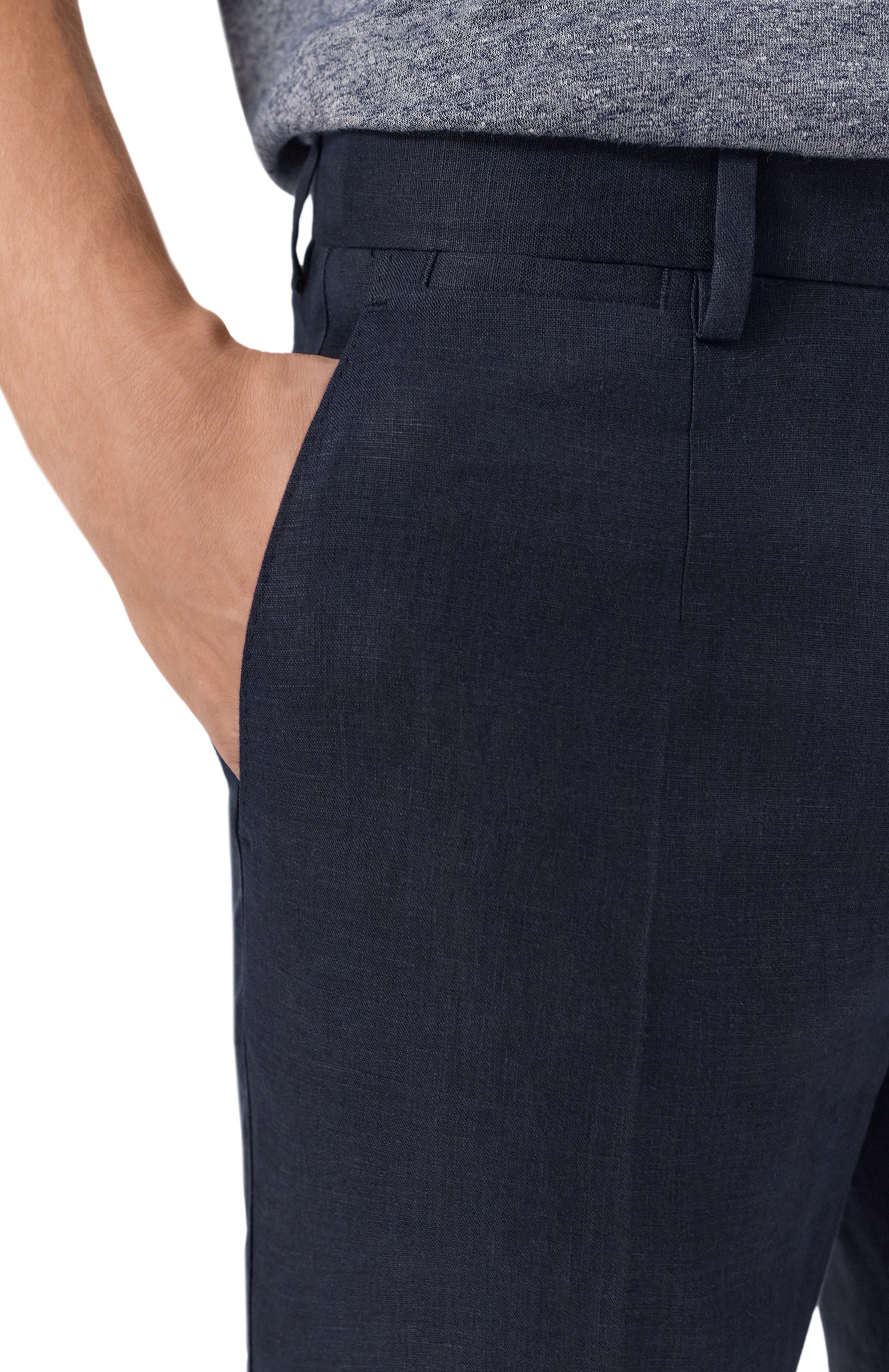 Льняные брюки DOLCE & GABBANA, арт. GY7BMT/FU4K6, фото 5