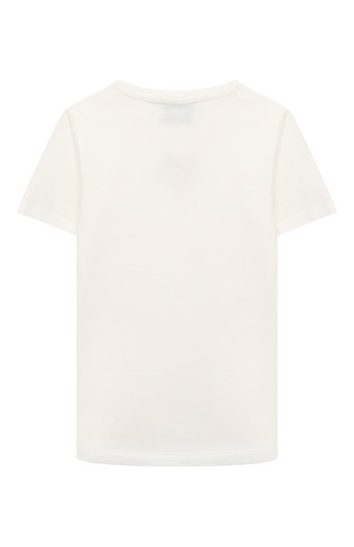 Хлопковая футболка ERMANNO SCERVINO, арт. SFTS061C/JE200-BS002/3A-8A, фото 2