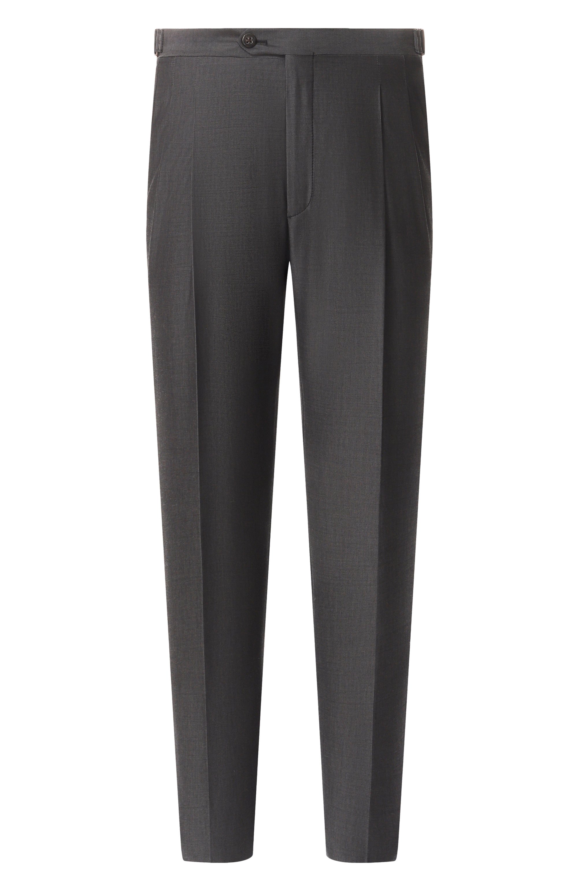 Брюки из шерсти и хлопка CORNELIANI, арт. 254L21-2514201, фото 1