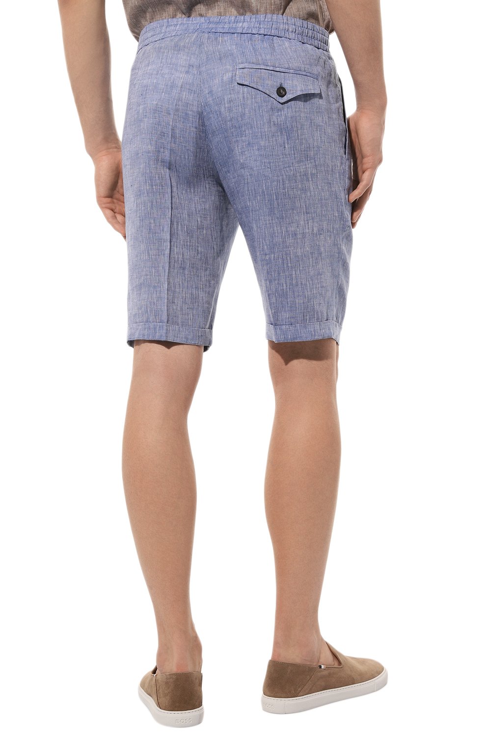 Льняные шорты CAPOBIANCO, арт. 14M852.LI00., фото 4