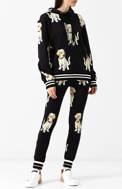 Кожаные кеды portofino DOLCE & GABBANA, арт. CK1600/AI053, фото 2