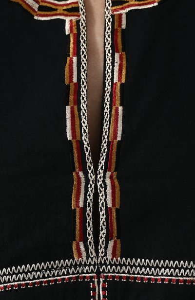 Хлопковое мини-платье свободного кроя ISABEL MARANT ETOILE, арт. R01074-18P032E/BELISSA, фото 5