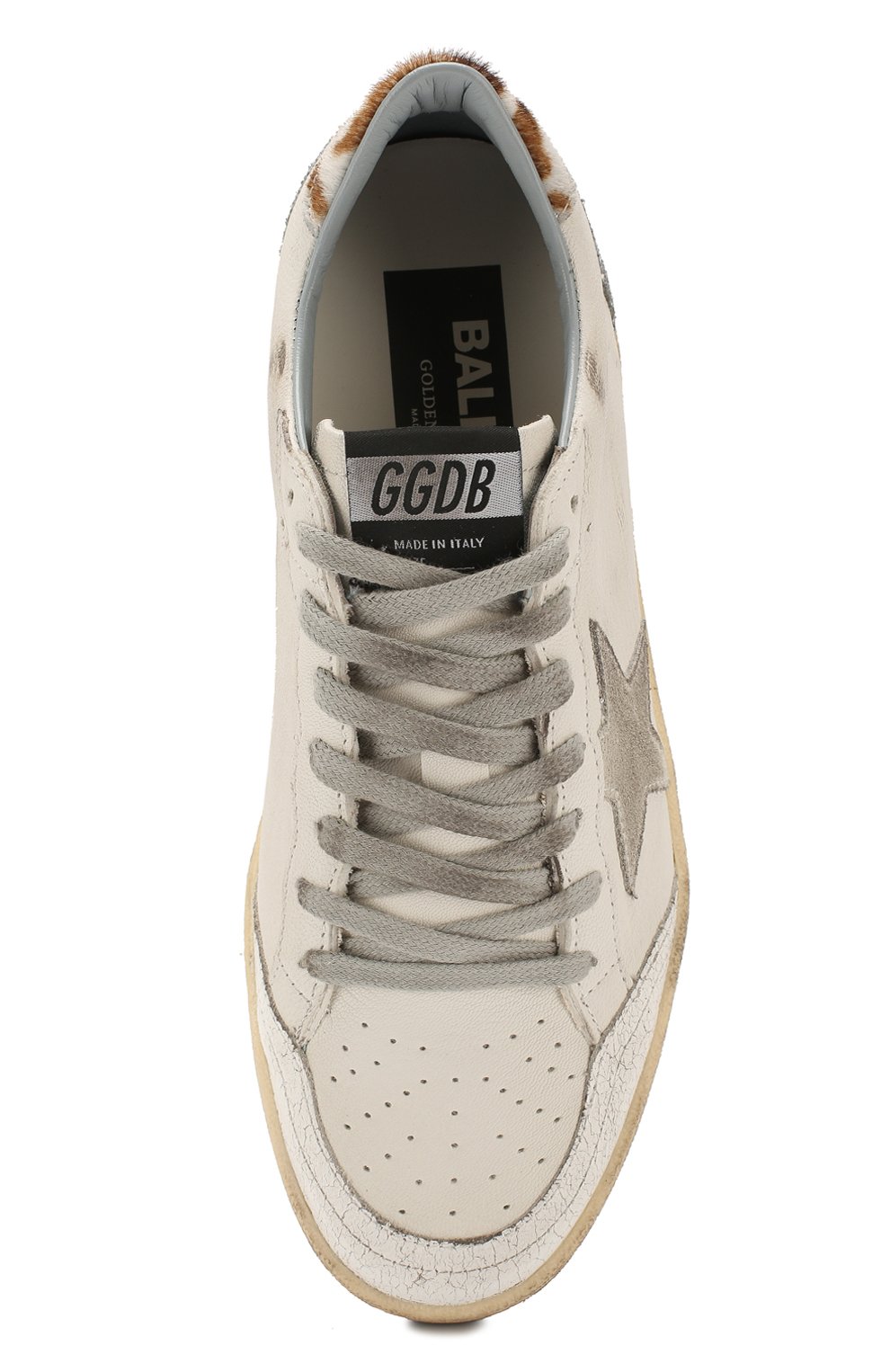 Кожаные кеды ball star GOLDEN GOOSE DELUXE BRAND, арт. G36WS592.A43, фото 5