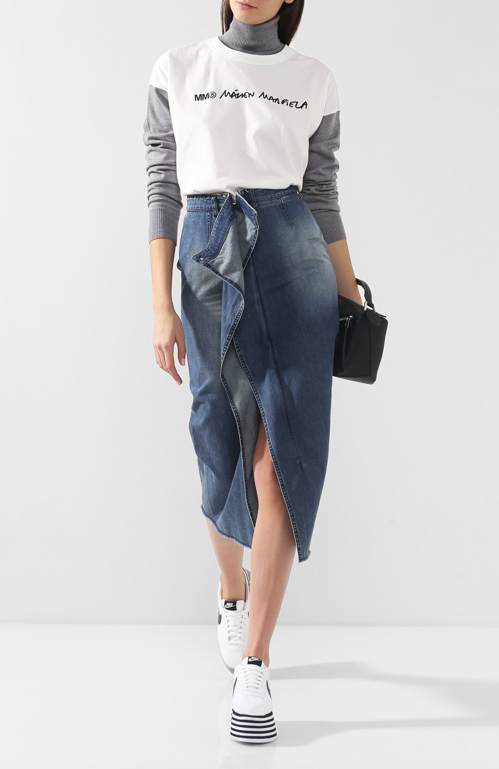 Джинсовая юбка MM6, арт. S52MA0054/S30512, фото 2