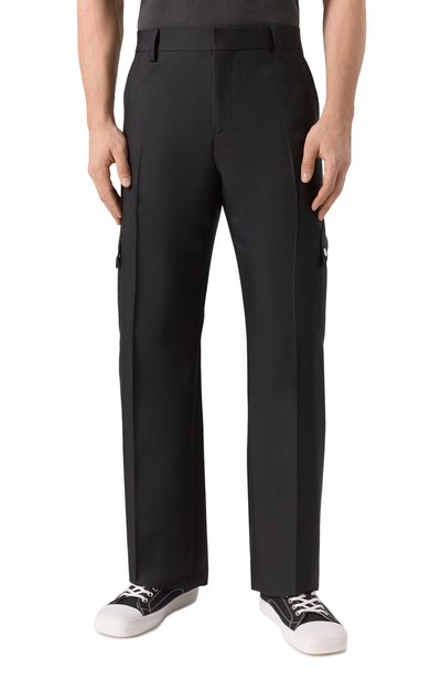 Шерстяные брюки-карго OFF-WHITE, арт. 0MC0039S25FAB004, фото 3