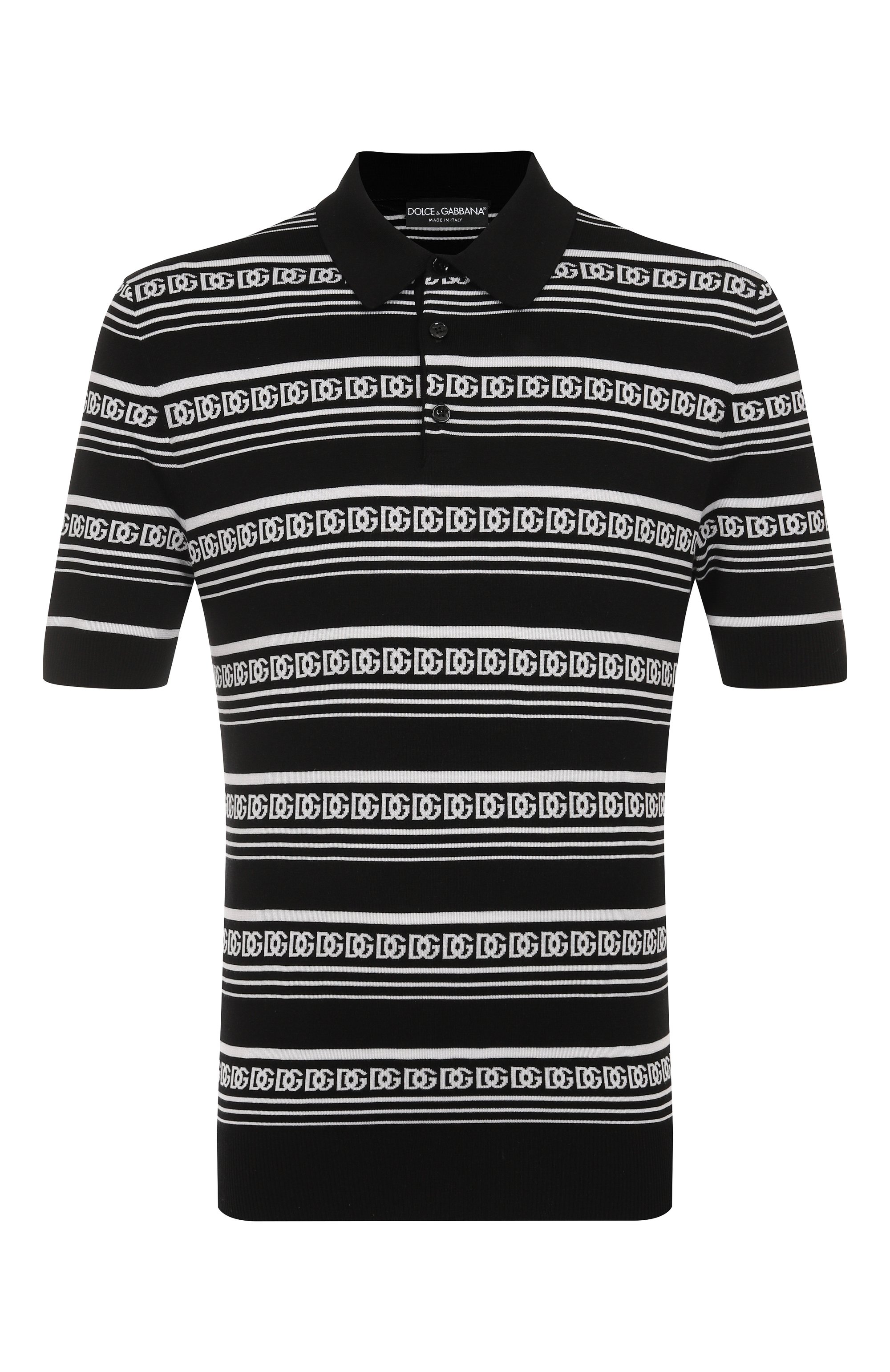 Шелковое поло DOLCE & GABBANA, арт. GXZ02T/JBSN4, фото 1