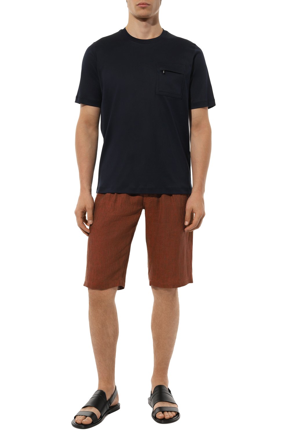 Хлопковая футболка ZILLI, арт. TSR001M0110VZP000, фото 2