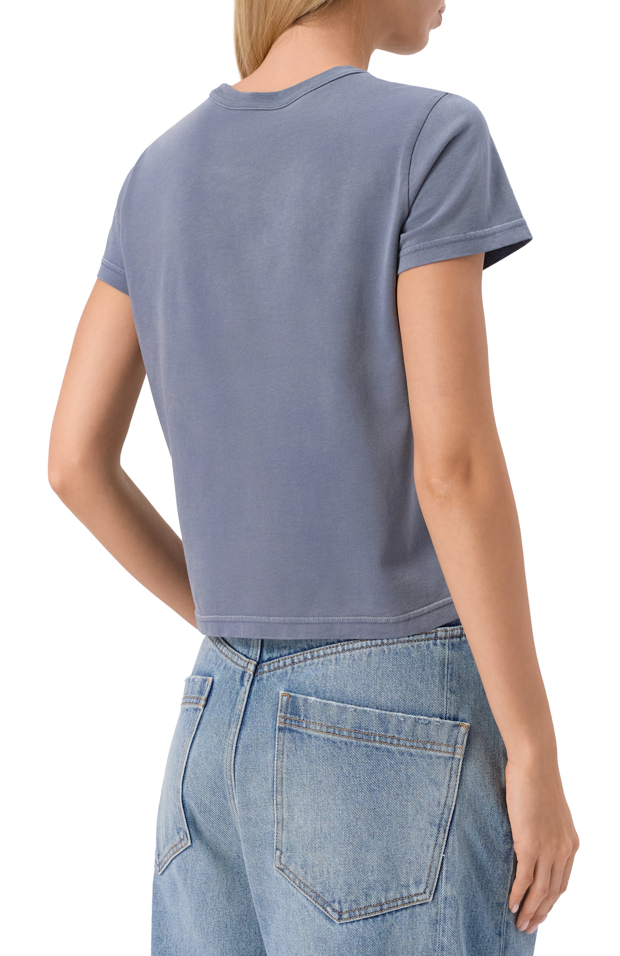 Хлопковая футболка ALEXANDERWANG.T, арт. 4CC3241521, фото 4