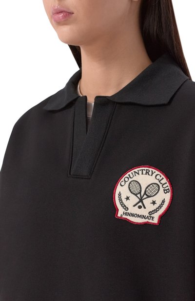 Хлопковый свитшот HINNOMINATE, арт. HMABW02100, фото 5