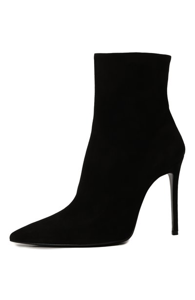 Замшевые ботильоны lake 110 MATTIA CAPEZZANI черного цвета по цене 55600 руб., арт. W427/CAM0SCI0, фото 4 Замшевые ботильоны lake 110 MATTIA CAPEZZANI, арт. W427/CAM0SCI0, фото 4