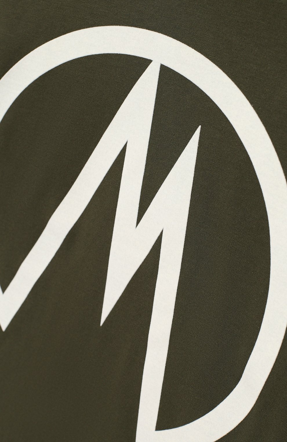 Хлопковый лонгслив MONCLER хаки цвета по цене 16850 руб., арт. F2-954-8D706-20-83092/8-10A, фото 3 Хлопковый лонгслив MONCLER, арт. F2-954-8D706-20-83092/8-10A, фото 3