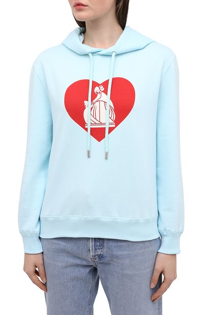 Хлопковое худи LANVIN, арт. RW-T0698J-JR39-H20, фото 3