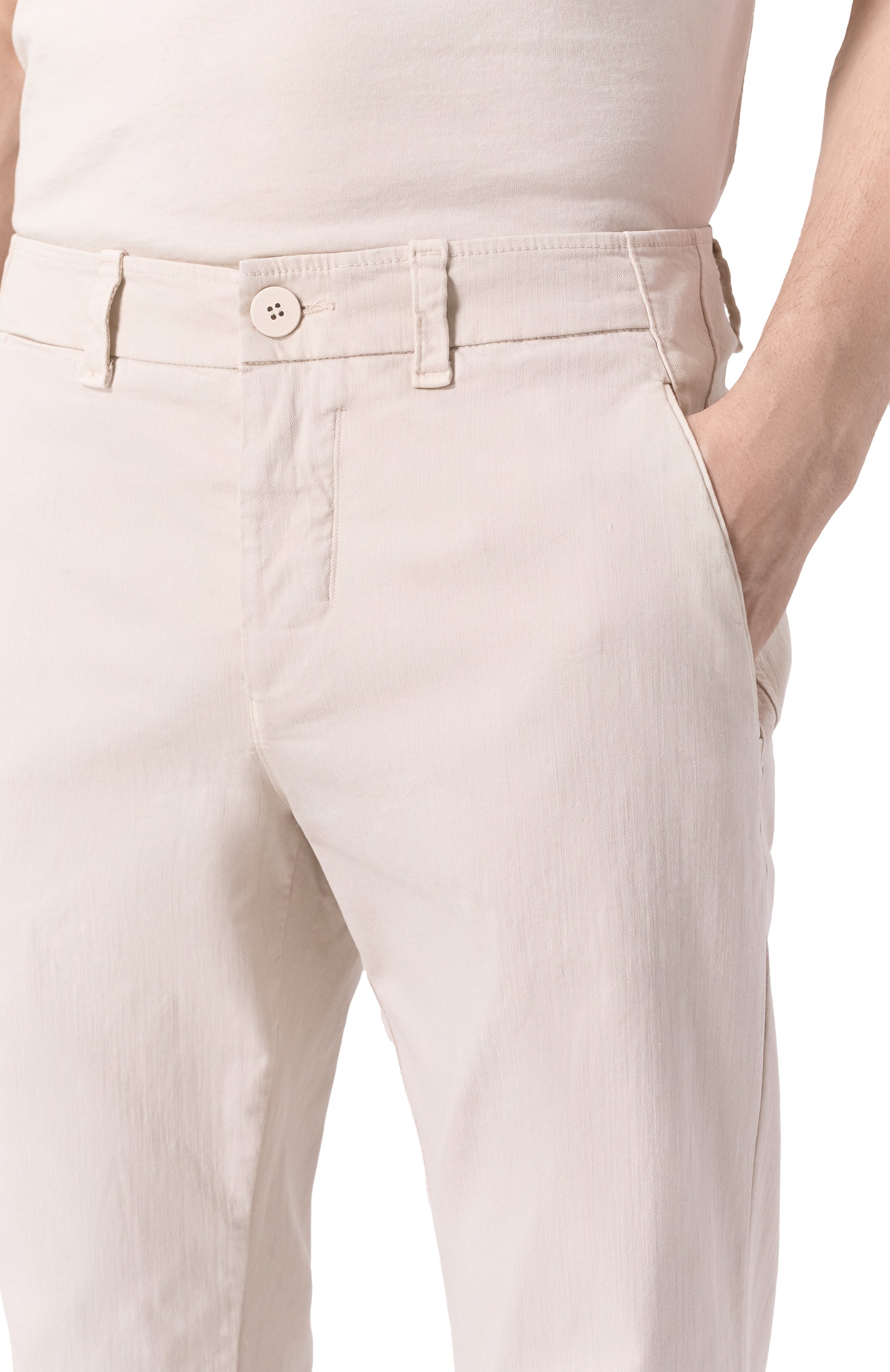 Хлопковые брюки TRANSIT, арт. CFUTRZA100, фото 5