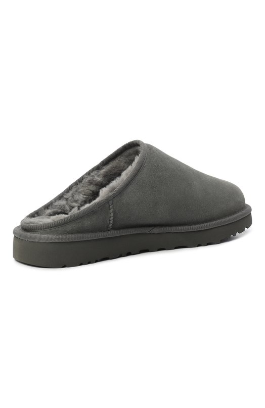 Замшевые сабо Classic Slip-on UGG 1129290 Серый  1129290 Фото 5