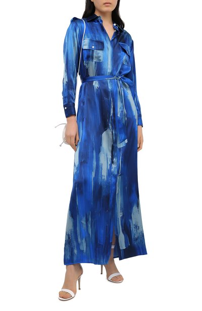 Шелковое платье KITON, арт. D47321K09T47, фото 2