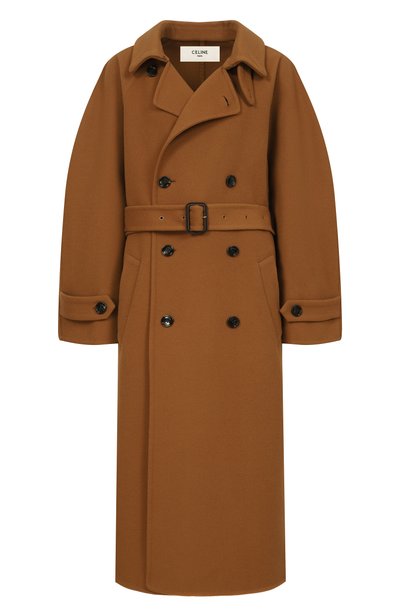 Женское пальто из шерсти и кашемира CELINE, арт. RM0600W52