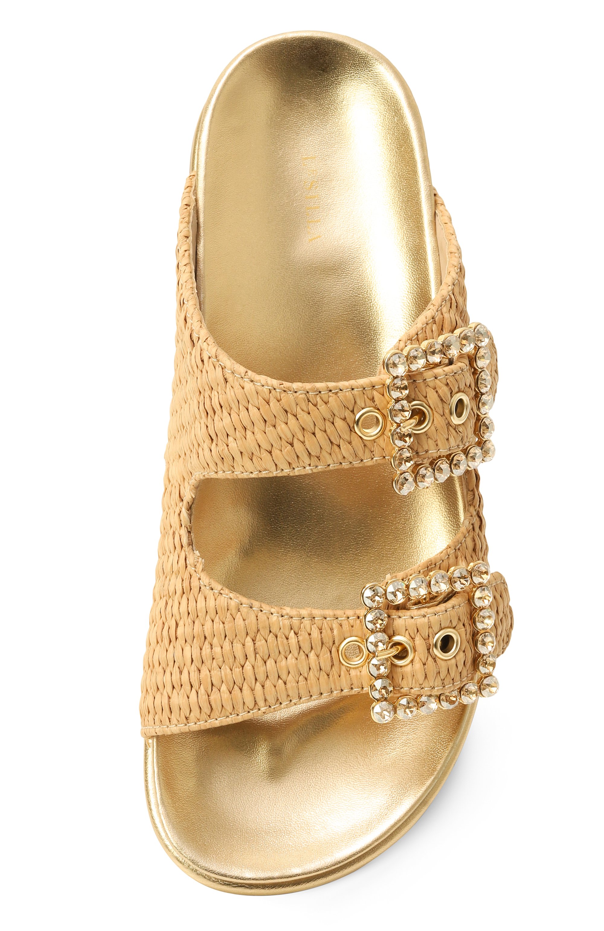 Шлепанцы poolside из рафии LE SILLA бежевого цвета по цене 75300 руб., арт. 3770B040MTPPMA0, фото 6 Шлепанцы poolside из рафии LE SILLA, арт. 3770B040MTPPMA0, фото 6