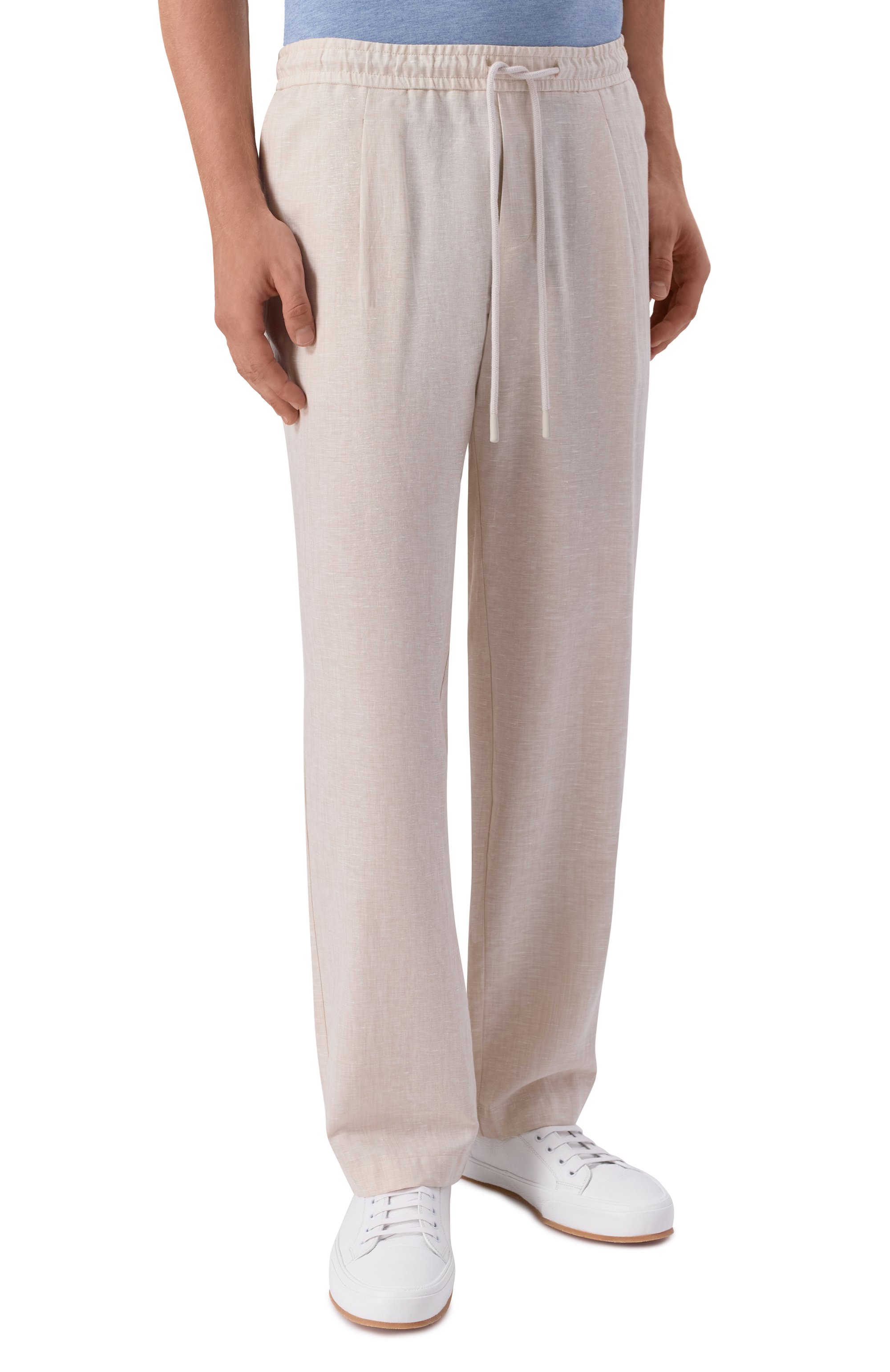 Брюки изо льна и хлопка ZIMMERLI, арт. 4697-27002, фото 3