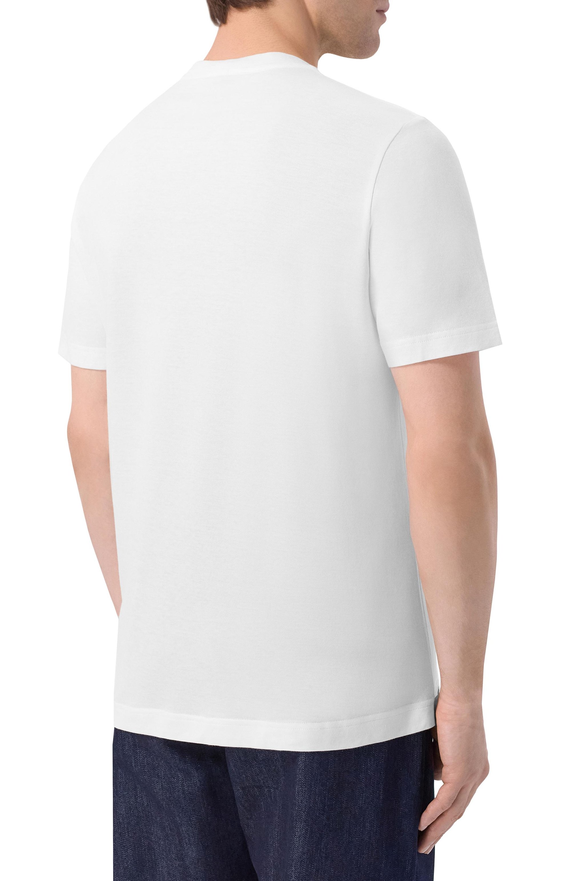 Футболка из лиоцелла и хлопка CAPOBIANCO, арт. 20M660.TM00._002, фото 4