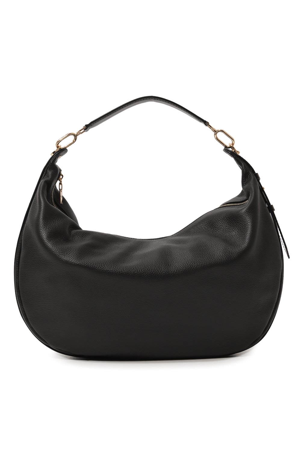 Сумка oyster hobo large BORBONESE черного цвета по цене 78200 руб., арт. 923739, фото 1 Сумка oyster hobo large BORBONESE, арт. 923739, фото 1