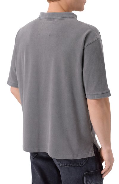 Хлопковое поло GALLERY DEPT. серого цвета по цене 77350 руб., арт. PP-60069_001, фото 4 Хлопковое поло GALLERY DEPT., арт. PP-60069_001, фото 4
