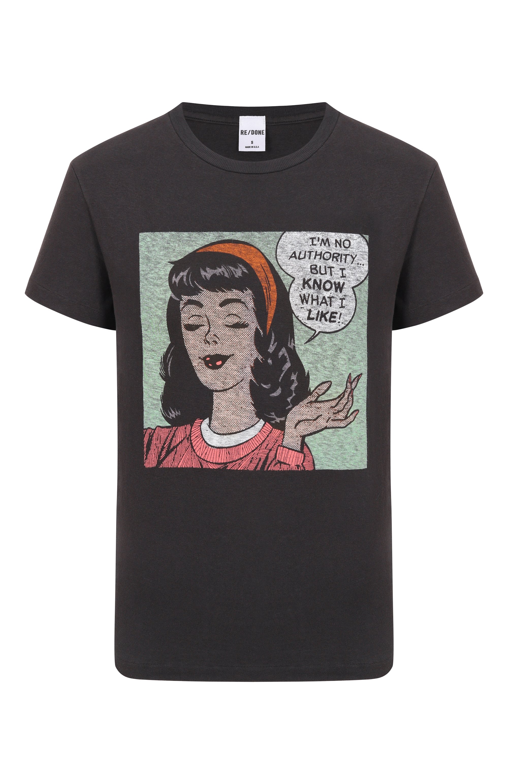 Хлопковая футболка i like RE/DONE, арт. 024-02WCGT366, фото 1