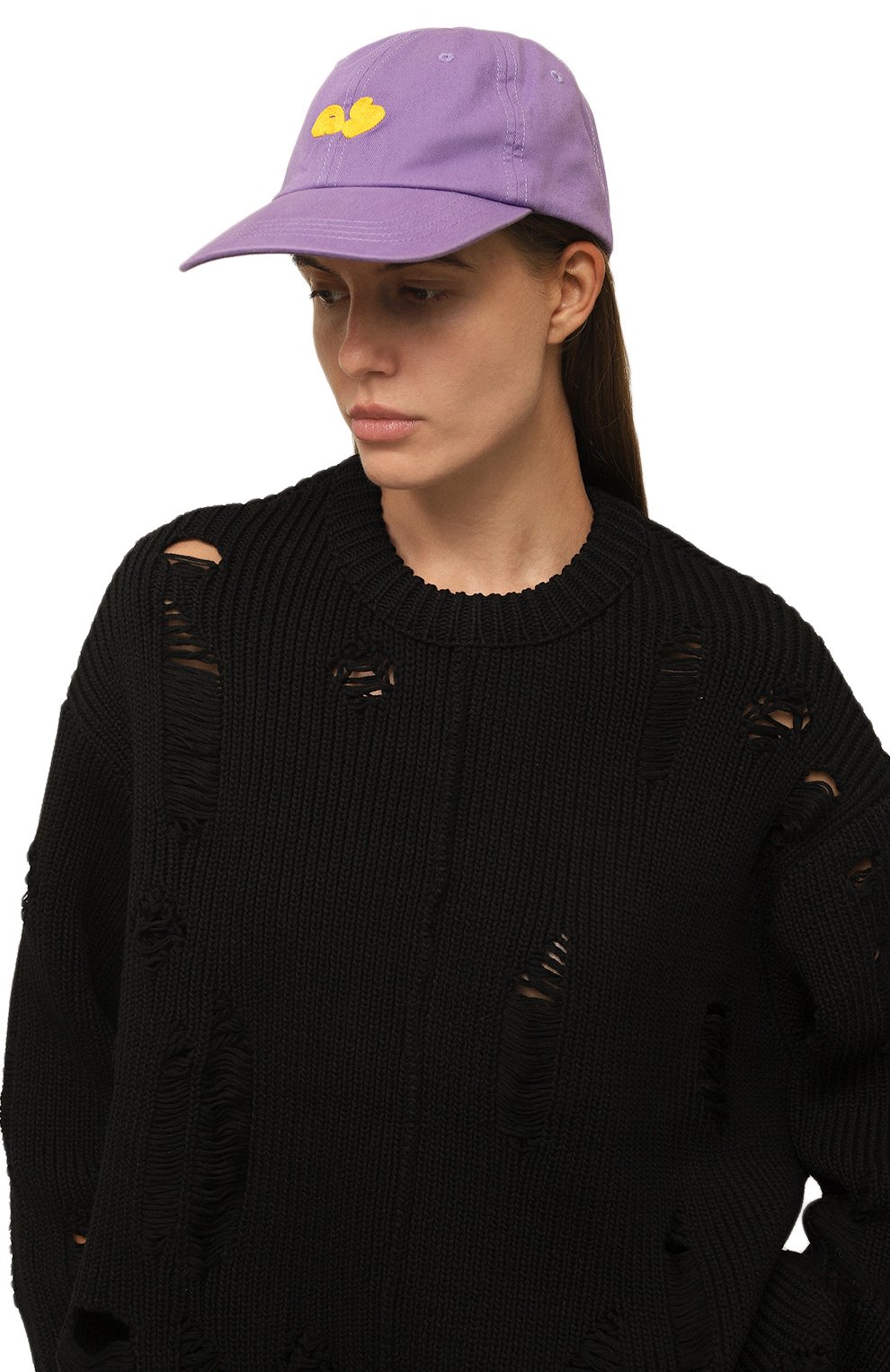 Хлопковая бейсболка ACNE STUDIOS, арт. FN UX HATS000173ADA, фото 2