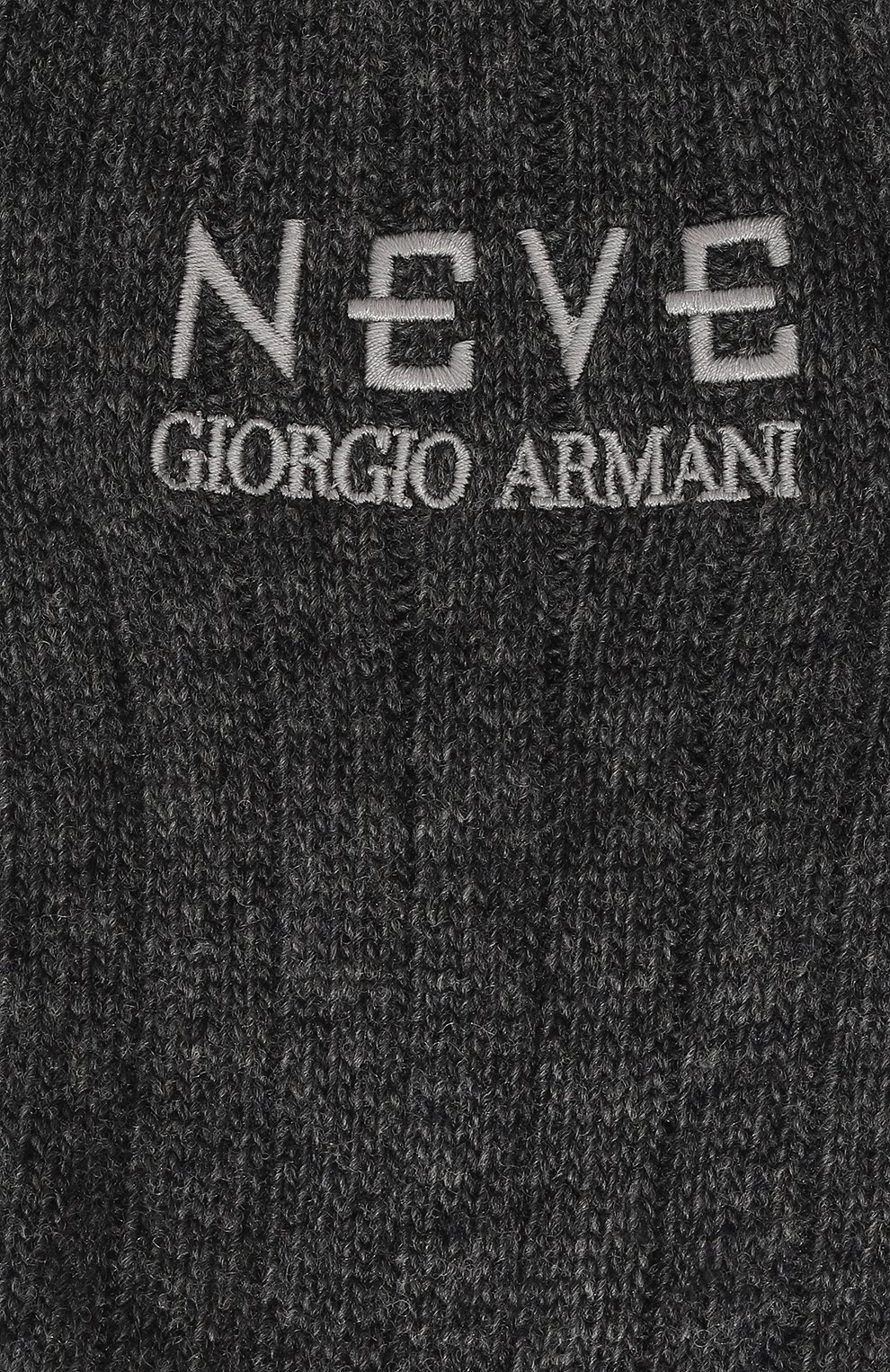 Носки из шерсти и кашемира GIORGIO ARMANI темно-серого цвета по цене 42700 руб., арт. 320006/3F944, фото 2 Носки из шерсти и кашемира GIORGIO ARMANI, арт. 320006/3F944, фото 2