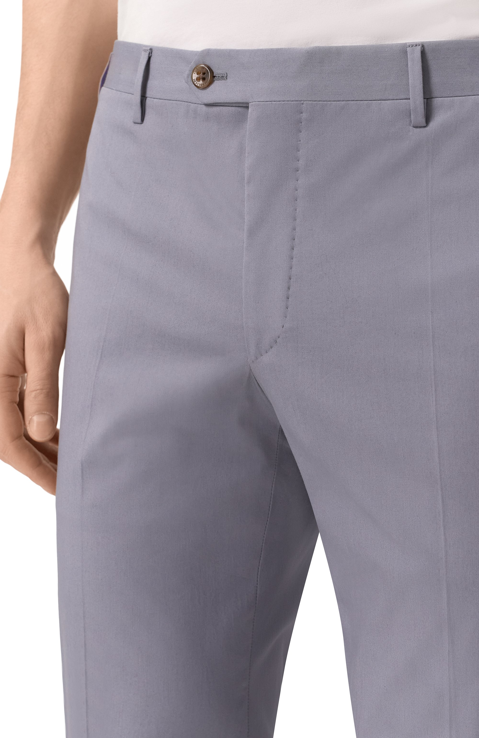 Хлопковые брюки CORNELIANI, арт. 254B01-2514517, фото 5