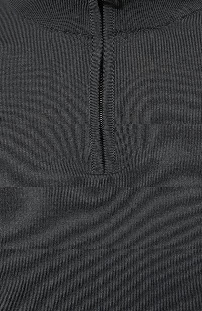 Шерстяной джемпер BRIONI темно-серого цвета по цене 120000 руб., арт. UMS70L/0ZK82, фото 5 Шерстяной джемпер BRIONI, арт. UMS70L/0ZK82, фото 5