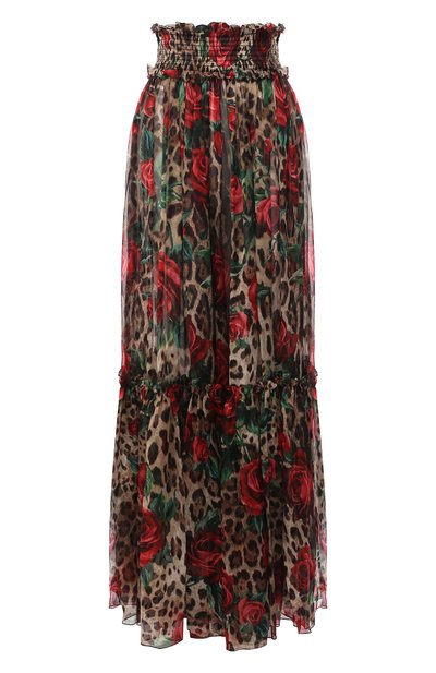 Женские шелковые брюки DOLCE & GABBANA, арт. FTBA7T/HS1Z0