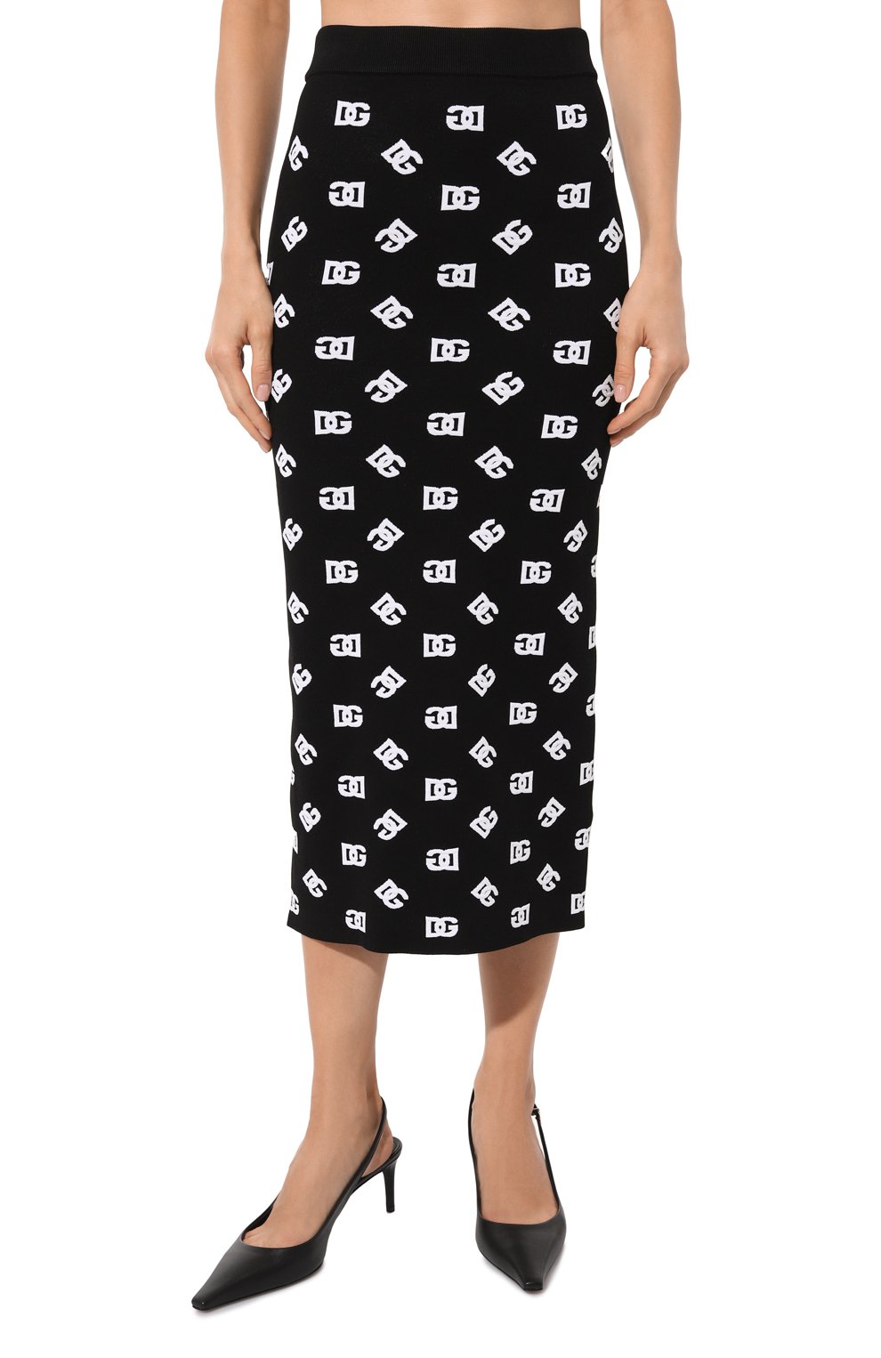 Юбка из вискозы DOLCE & GABBANA, арт. FX002T/JAIK3, фото 3