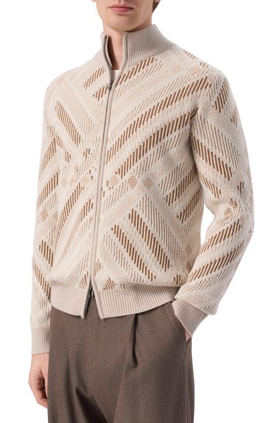 Кашемировый кардиган MVST, арт. M26.1MM.KA20/Y040 N0WEGIAN JACQUARD, фото 3
