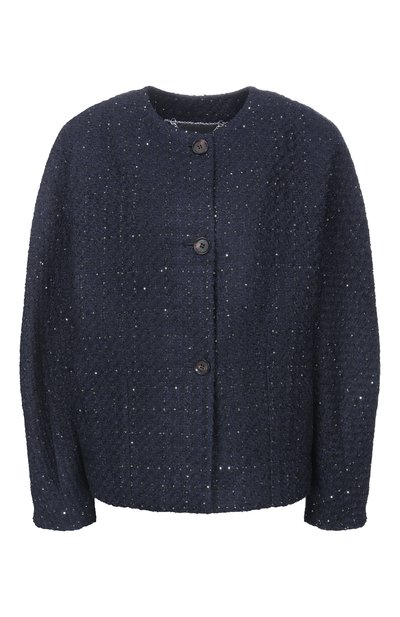 Женский твидовый жакет KITON, арт. D61505K0939G