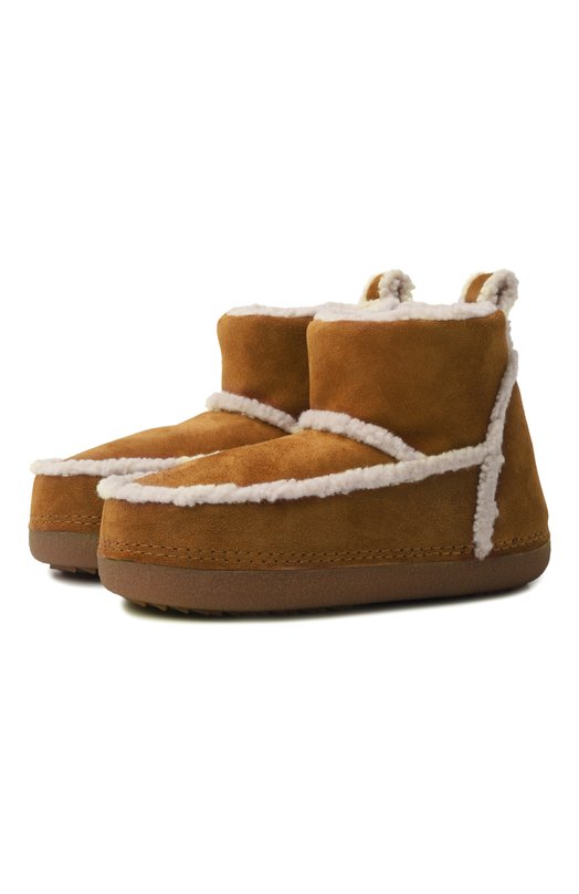 Замшевые сапоги Classic Shearling Low INUIKII 2002.003.0021 Коричневый 2002.003.0021
