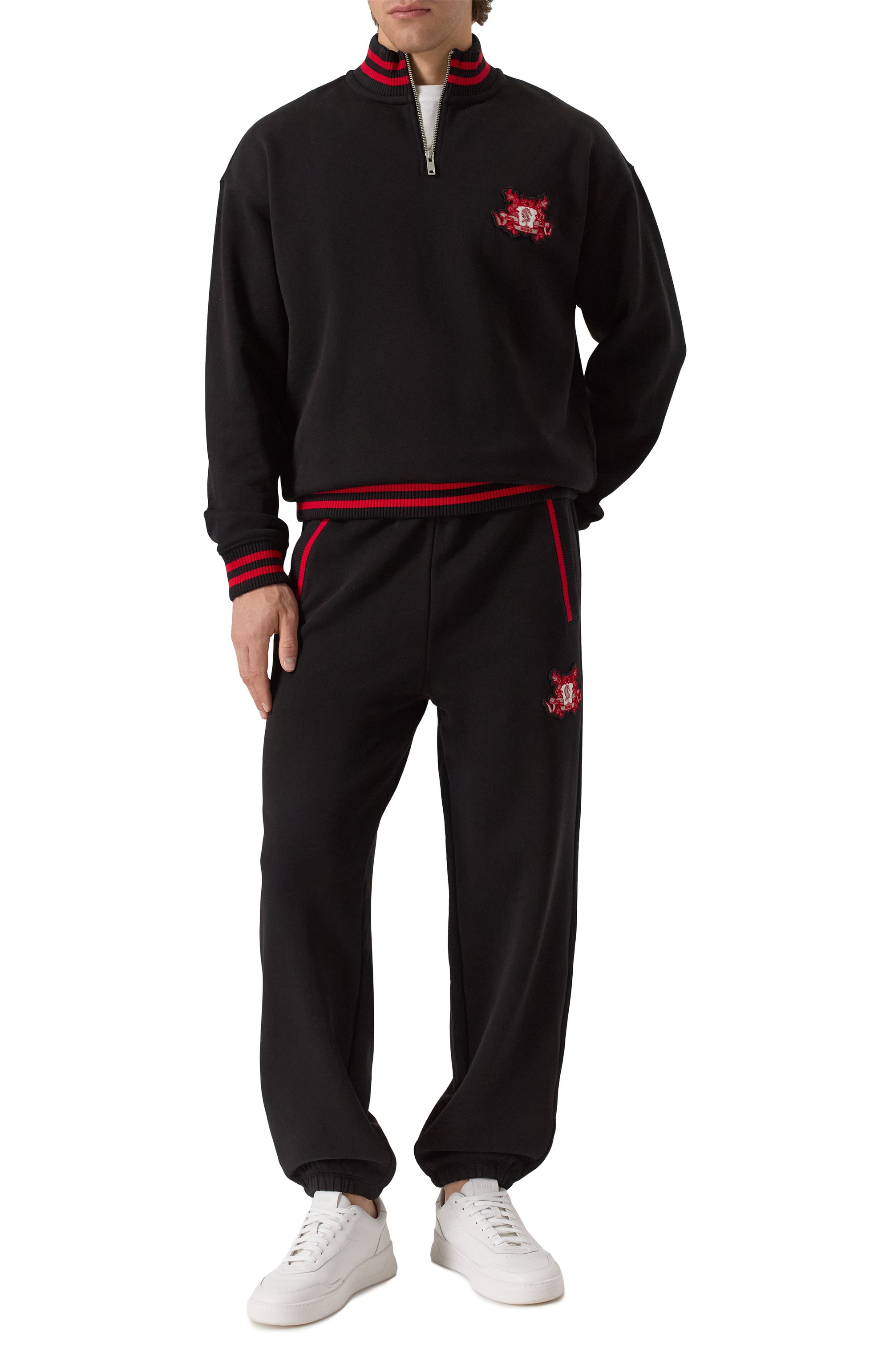 Хлопковые джоггеры HUGO, арт. 50544516, фото 2