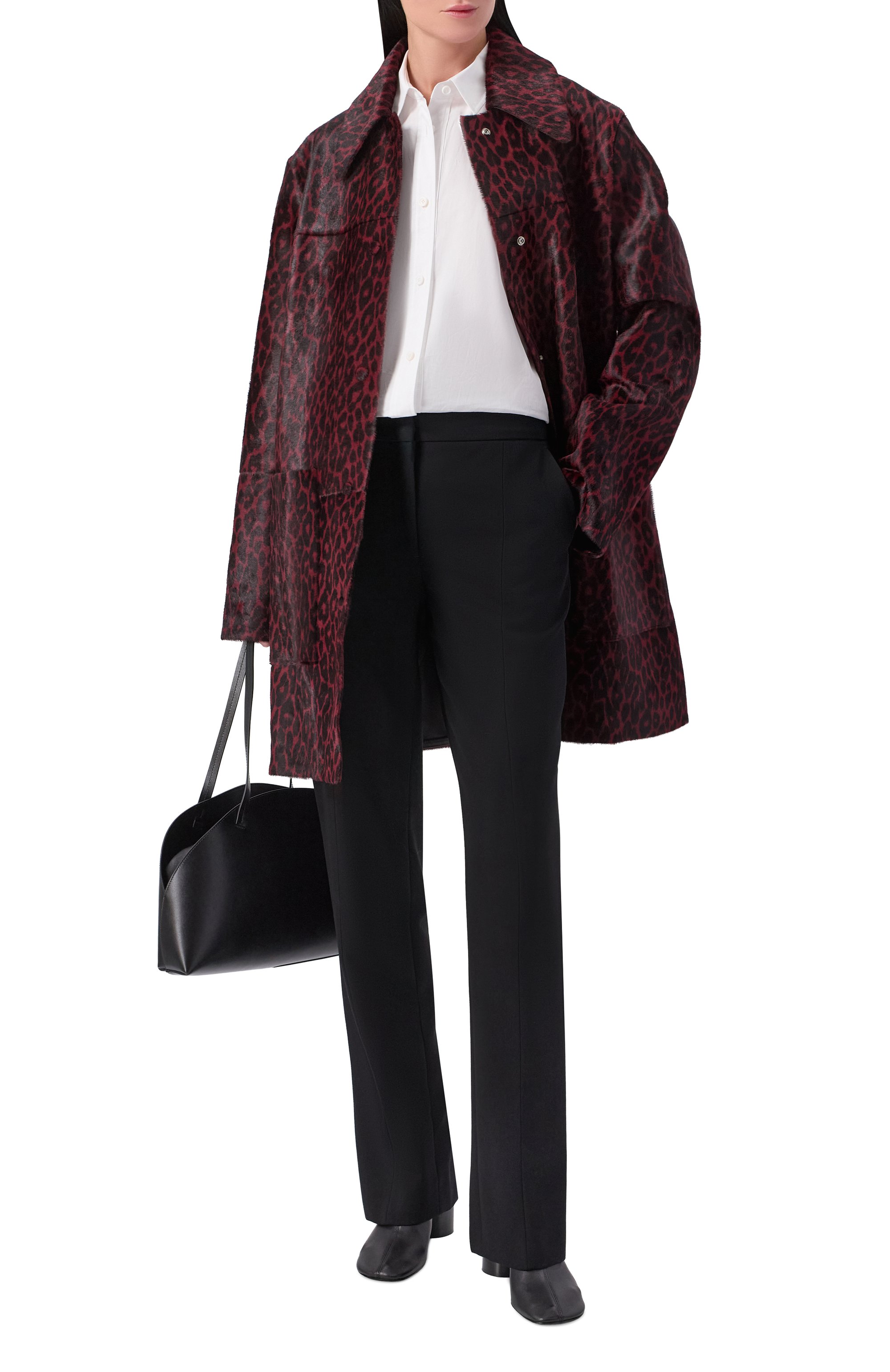 Кожаные ботильоны JIL SANDER, арт. J16WU0072/P1758, фото 3