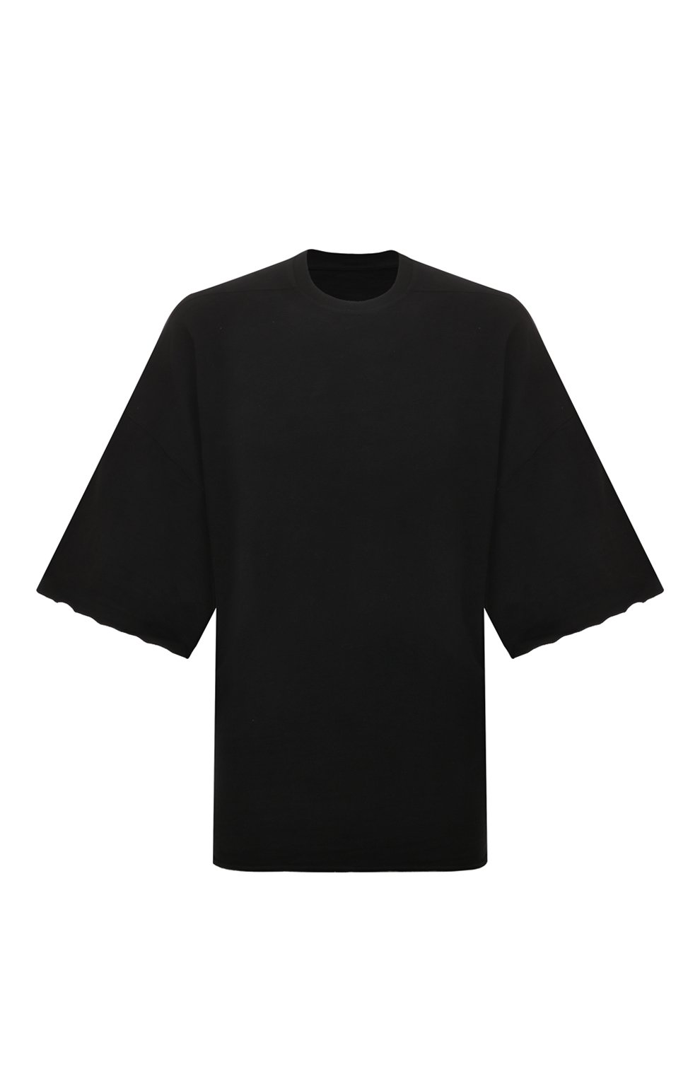 Хлопковая футболка RICK OWENS, арт. RR02C7283/BGW, фото 1