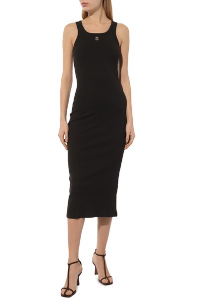 Хлопковое платье BRUNELLO CUCINELLI, арт. ML171B1310, фото 3