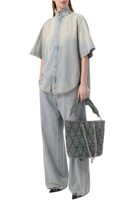 Сумка-тоут Charm-D Diesel X10467/P5570 Голубой  X10467/P5570 Фото 3