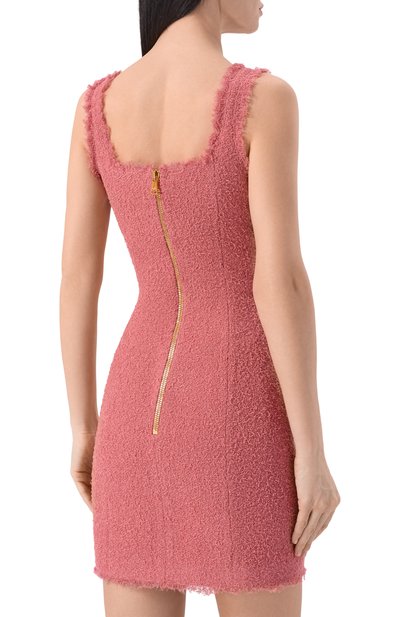 Шерстяное платье BALMAIN, арт. GF0R2541/WD60, фото 4