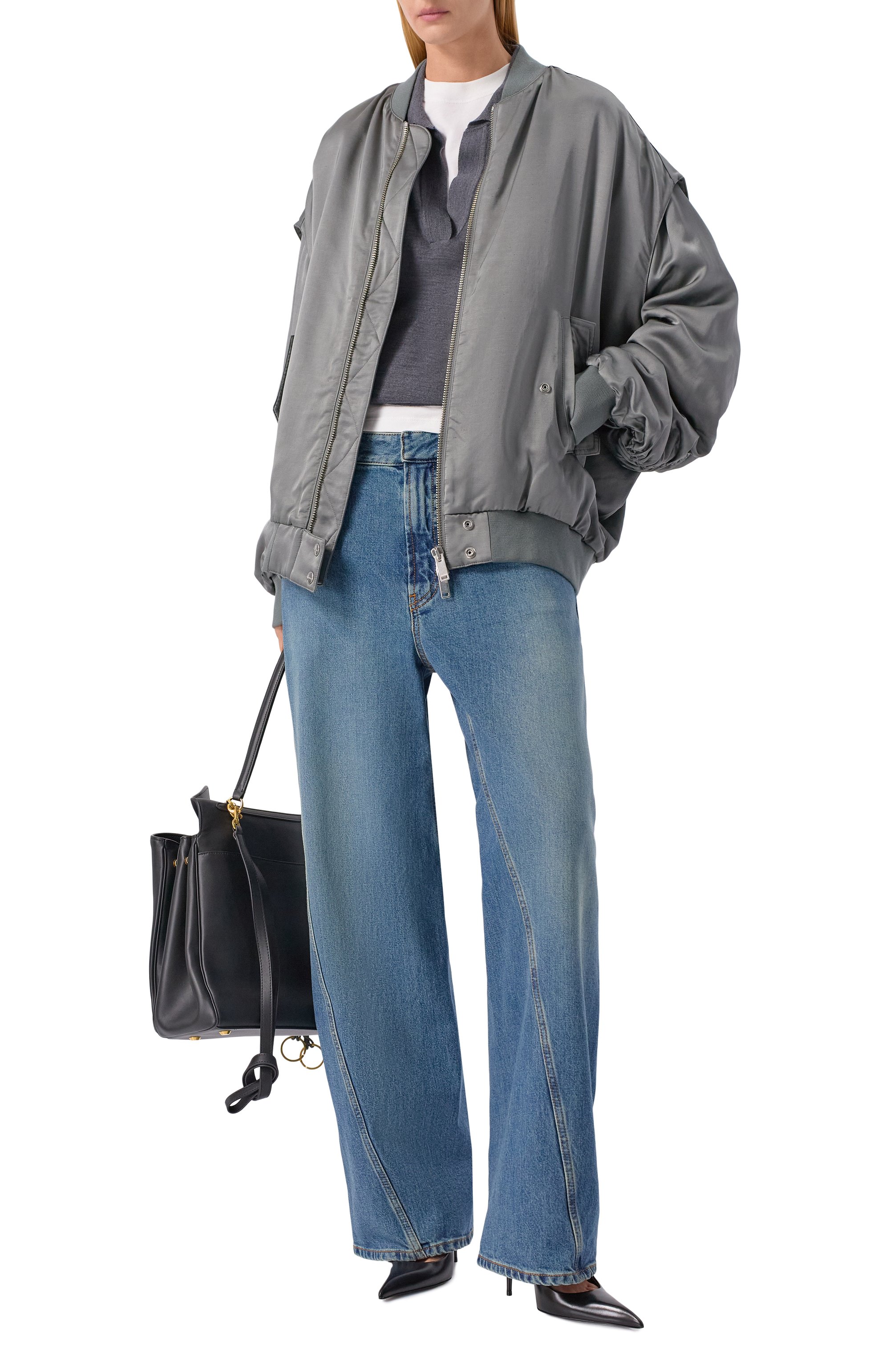 Джинсы ALAIA, арт. AA9P1181D006B, фото 2