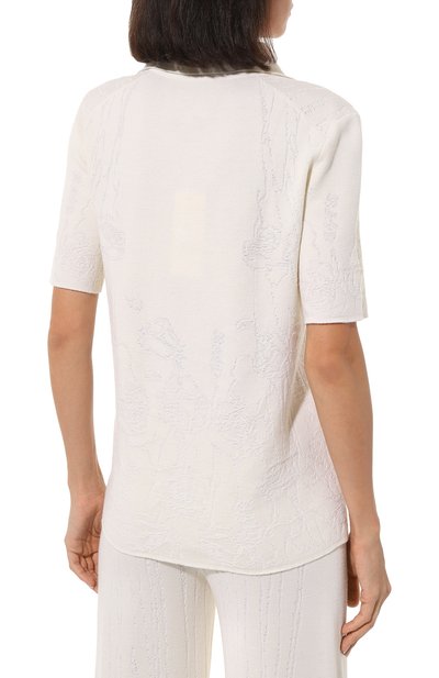 Поло из шерсти и вискозы AND THE BRAND, арт. W24-PL003-1202-101, фото 4