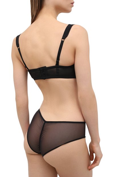 Бюстгальтер-балконет CHANTAL THOMASS черного цвета по цене 15130 руб., арт. T00420, фото 3 Бюстгальтер-балконет CHANTAL THOMASS, арт. T00420, фото 3